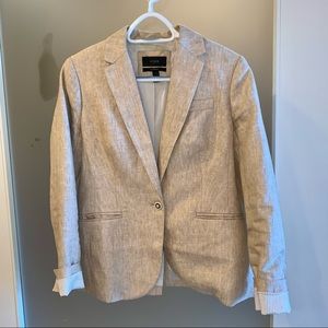 J. Crew Cambell linen blazer